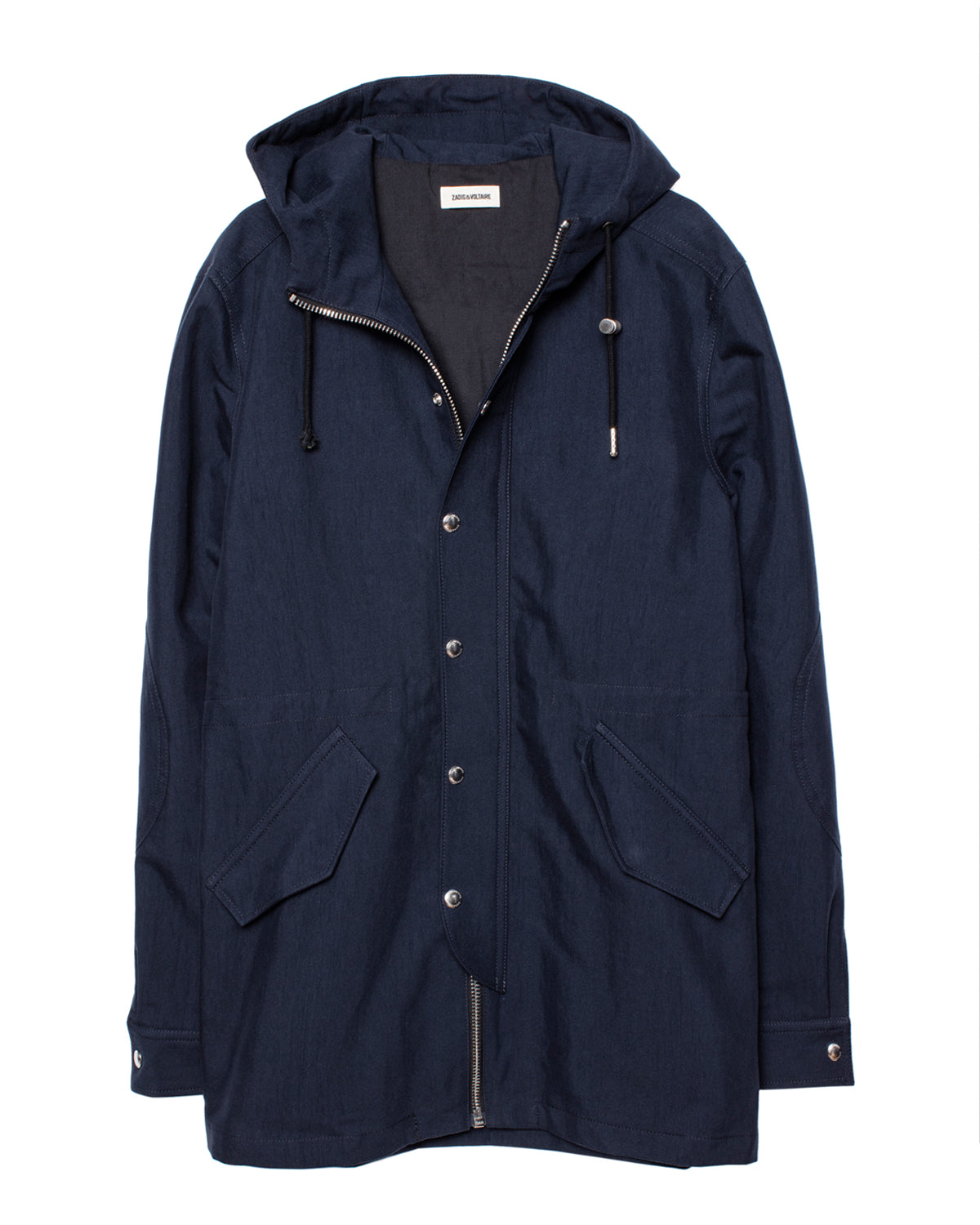 ZHORS LIGNE MARINE BOGGIO SMART PARKA COTON TECHN