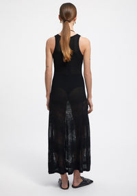 Robe longue Shirley - Black