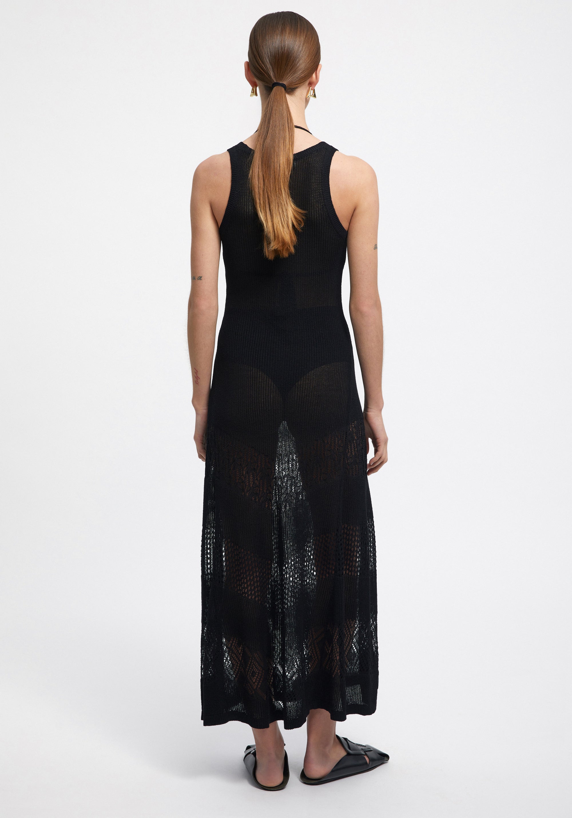 Robe longue Shirley - Black