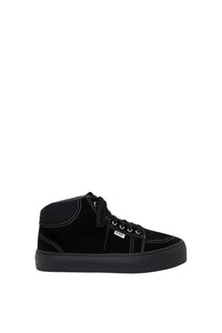 Rêve leather high-top trainers - Black