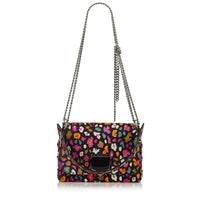 Bandoulière de sac en cuir - Cerise Mix