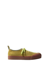 Isi low suede trainers - Cedar