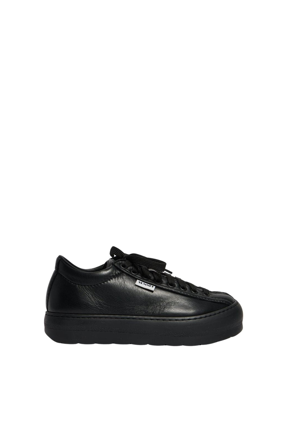 Rêveur leather sneakers - Black