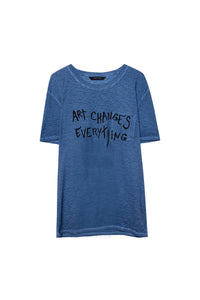 T-shirt Toby - Bleu Marguerite