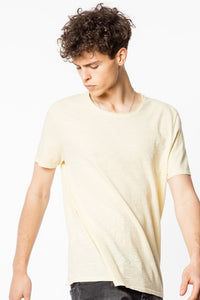 T-shirt Toby - Jaune Pale