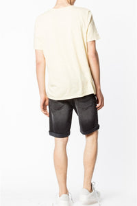 T-shirt Toby - Jaune Pale