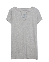 ZHORS LIGNE GRIS CHINE TUNISIEN COOL GIRL COTON