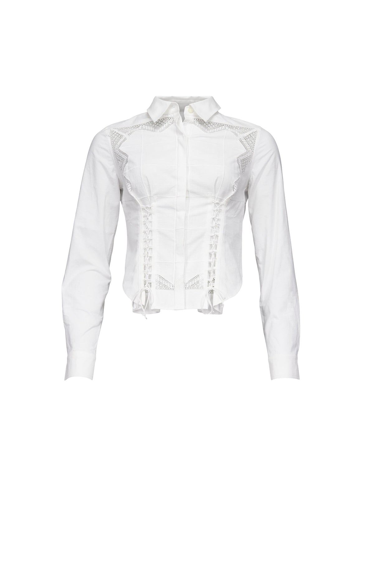 Chemise corset Upcyclée - Black