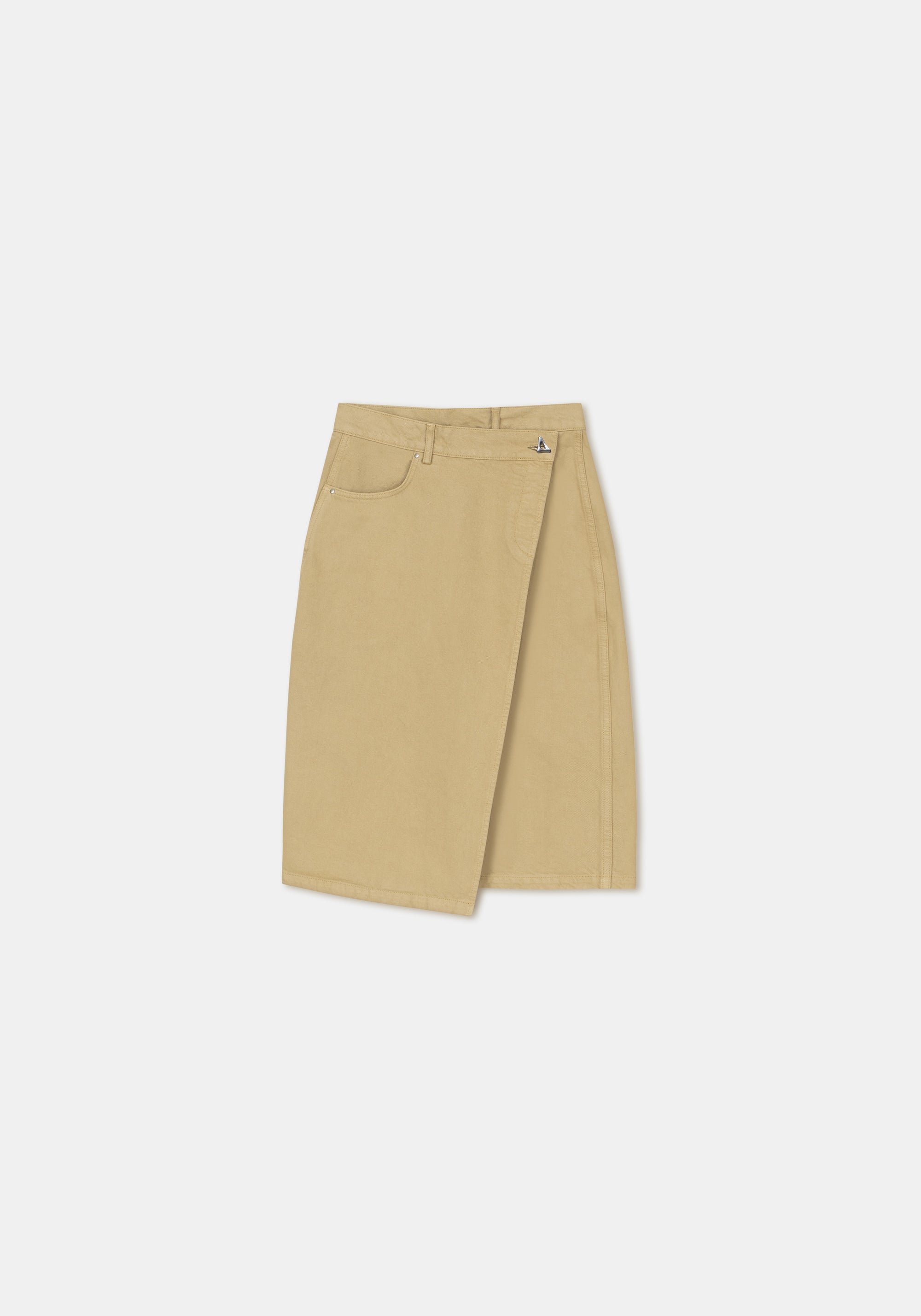 Sidney wrap skirt - Dune