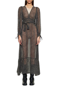 Robe longue Siena - Black