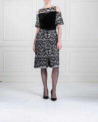Jupe Sigma mi-longue - Black
