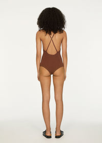 Body Silver côtelé - Chocolate