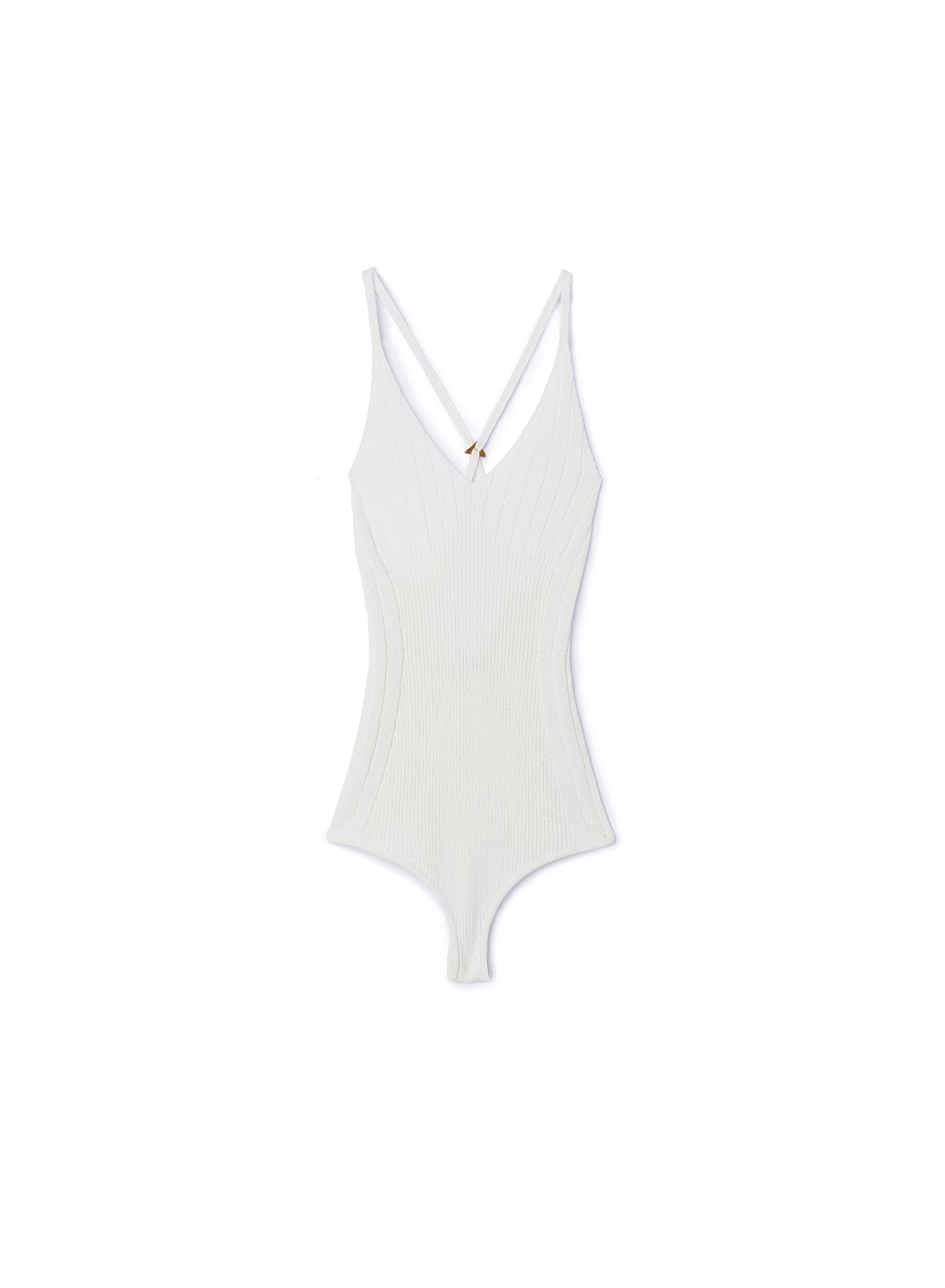 Body Silver côtelé - Off White