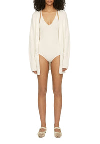 Body Silver côtelé - Off White
