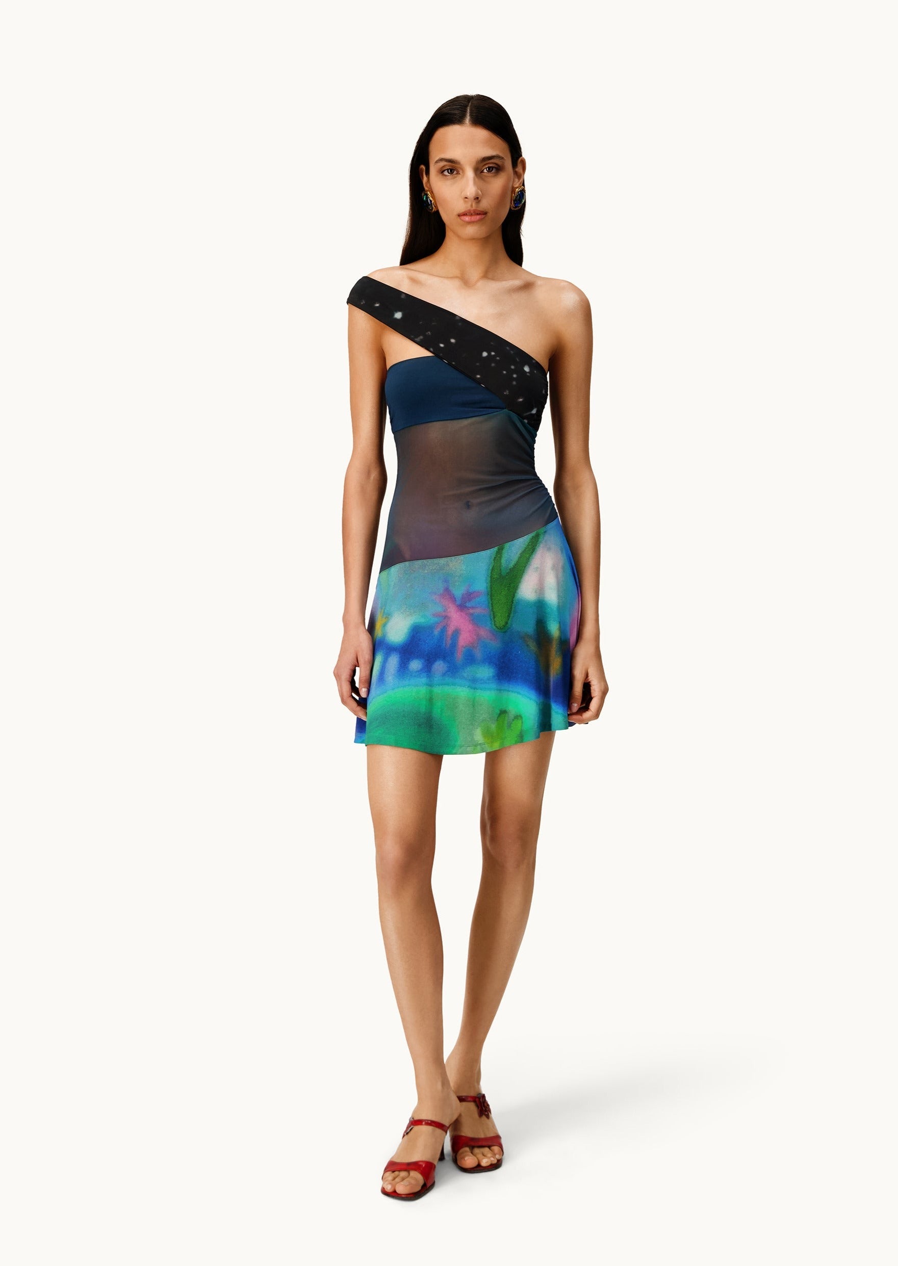 Robe courte Sisley - Nebula