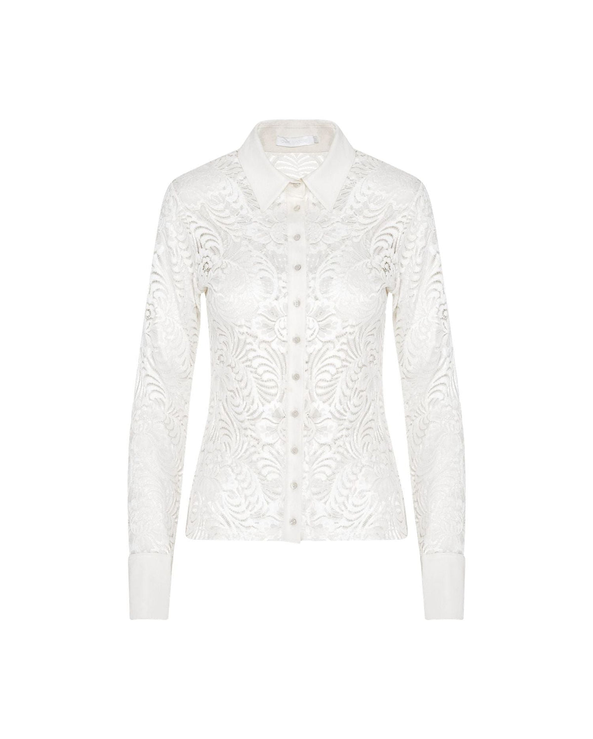 Chemise Sissi brodée - Moon White
