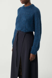 BLEU CHINE MAILLE SISSI