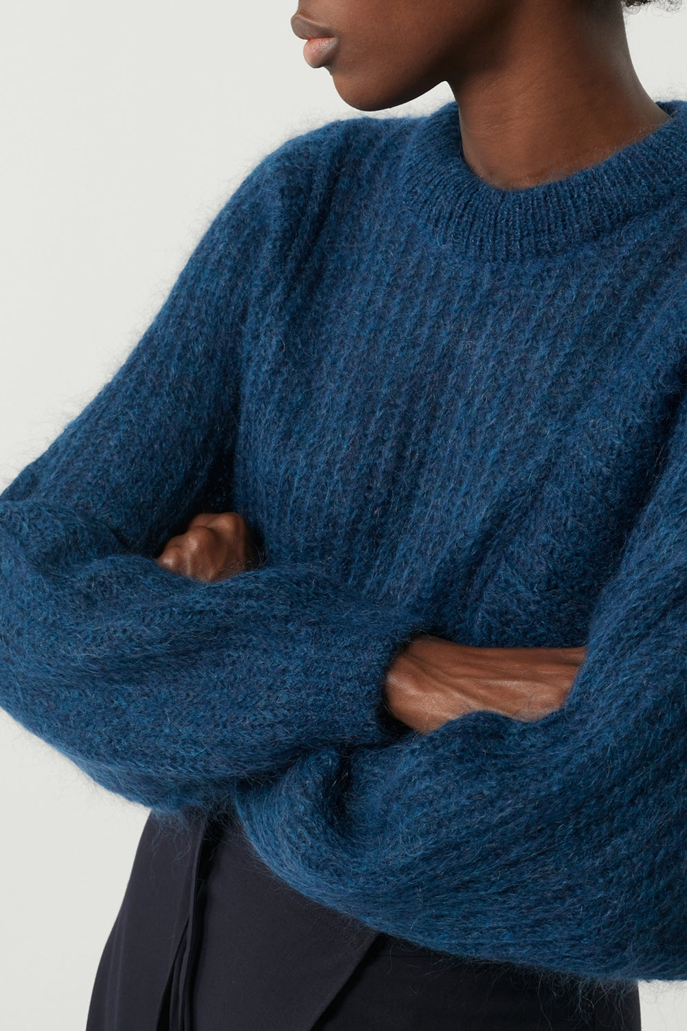 BLEU CHINE MAILLE SISSI