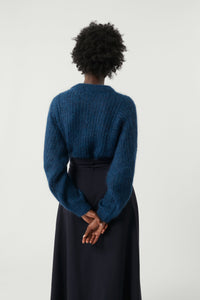 BLEU CHINE MAILLE SISSI