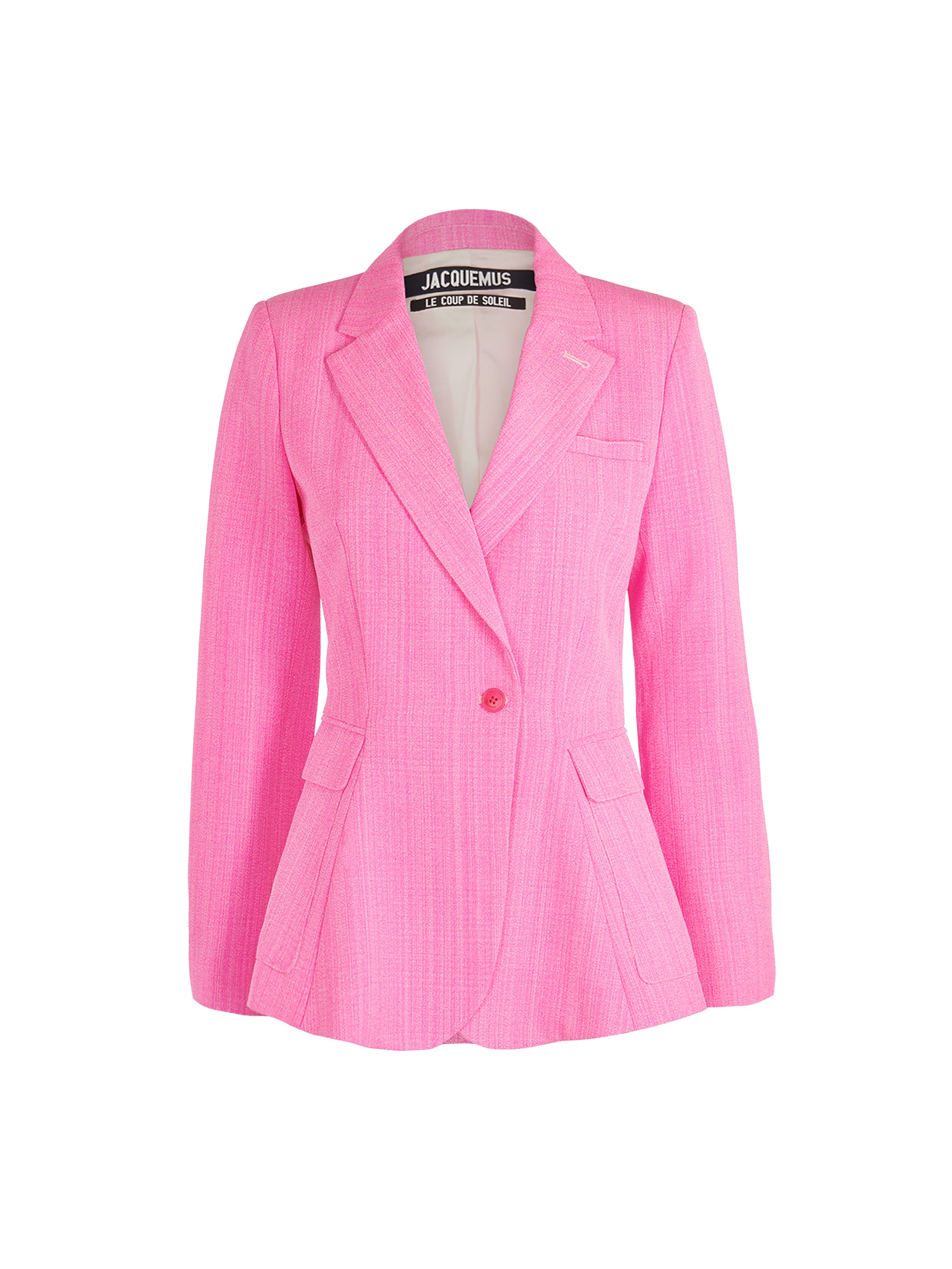 Veste de costume Qui Vole en soie mélangée - Pink