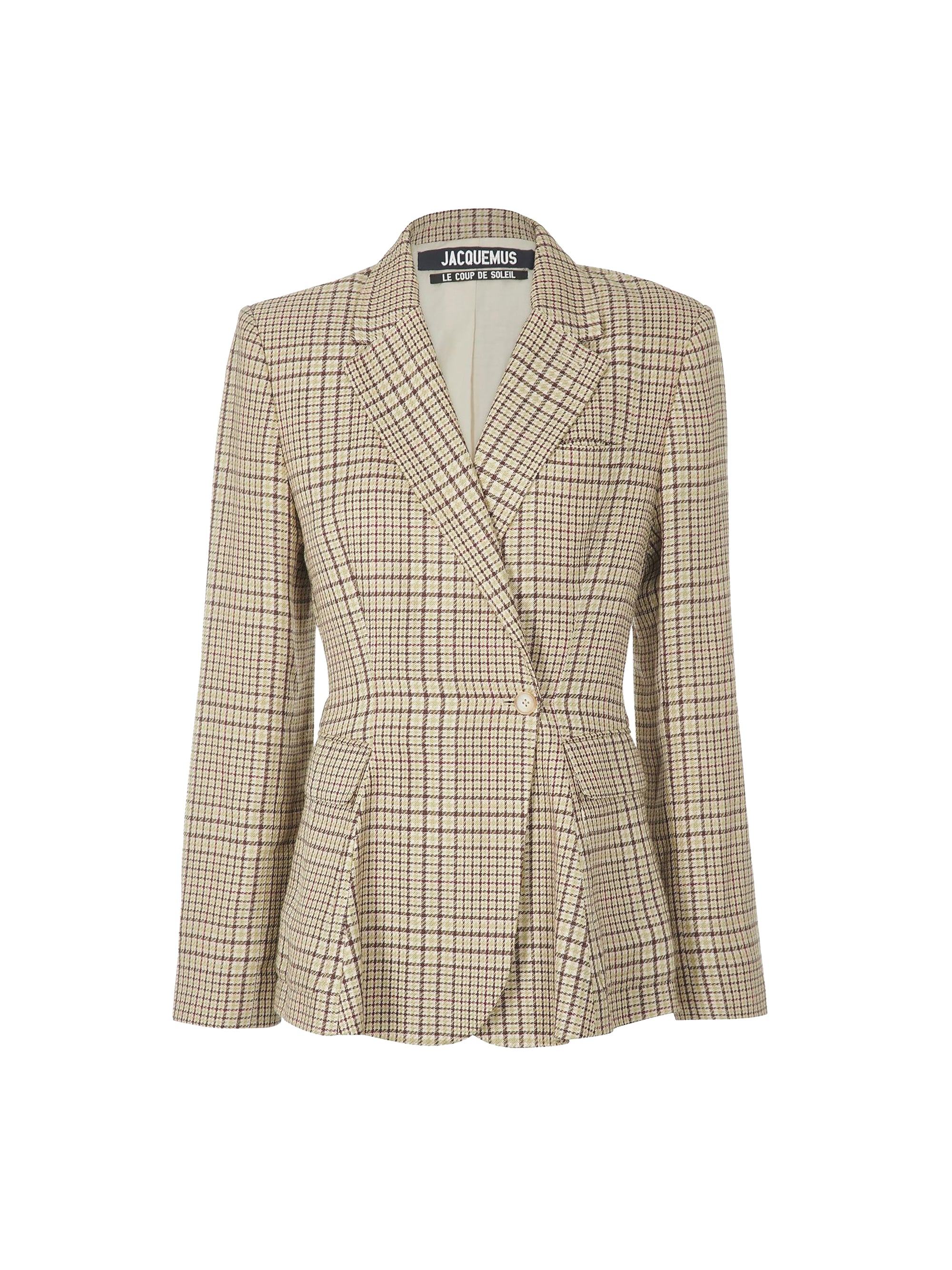 Veste de costume Qui Vole en soie mélangée - Green
