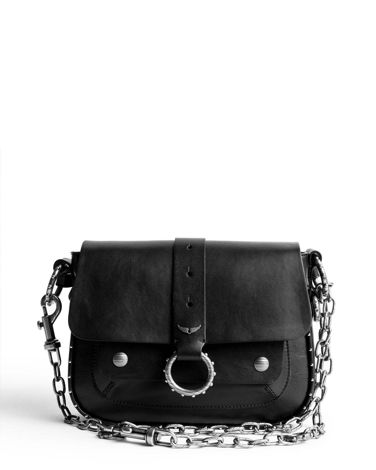 ZHORS LIGNE NOIR KATE SMOOTH CALFSKIN