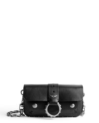 ZHORS LIGNE NOIR KATE WALLET SMOOTH CALFSKIN