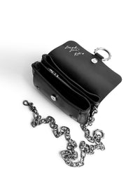 ZHORS LIGNE NOIR KATE WALLET SMOOTH CALFSKIN
