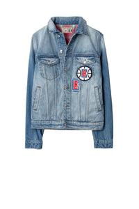Blouson Base LA Clippers - Bleu