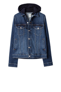 Blouson Base Denim - Bleu