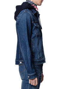 Blouson Base Denim - Bleu
