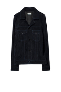 Blouson Lawrence Suede - Marine