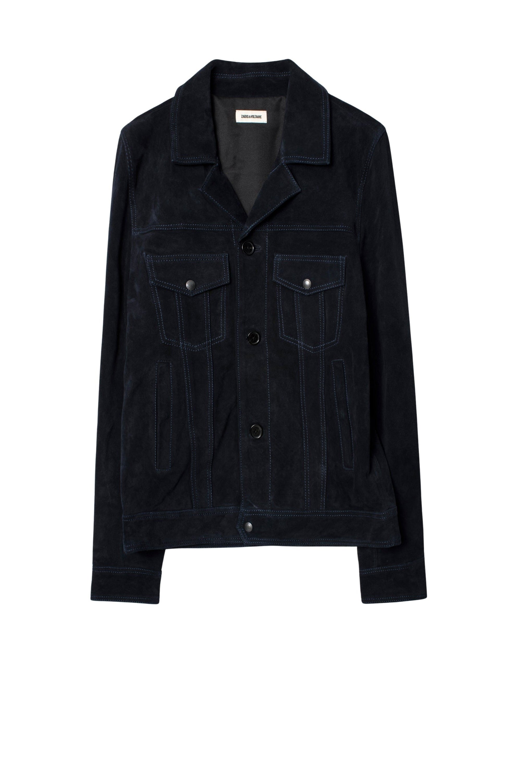 Blouson Lawrence Suede - Marine