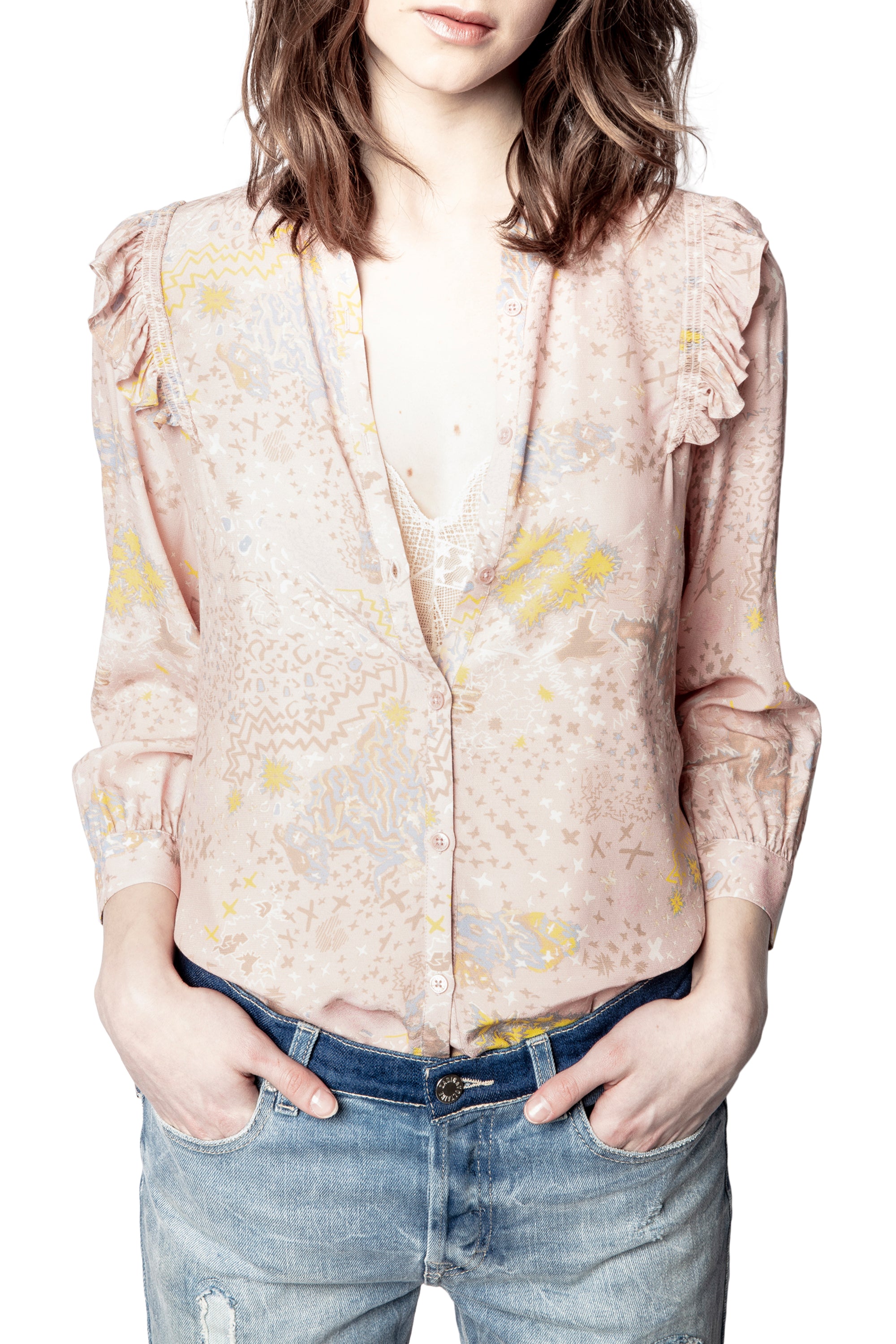 Chemise Tygg Print Glam Rock - Crepuscule