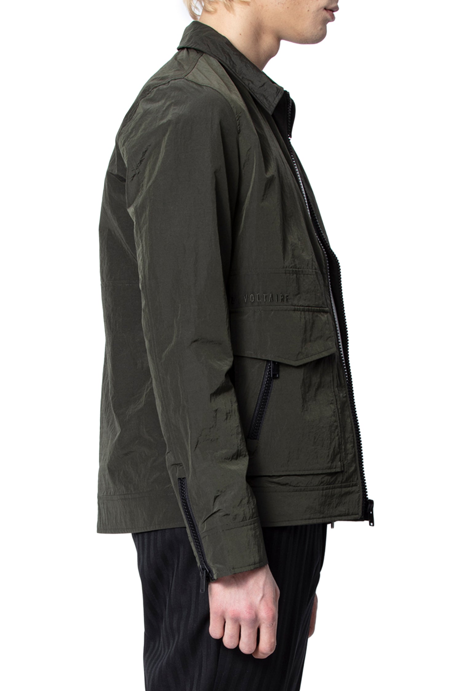ZHORS LIGNE KAKI BOBY NYLON BLOUSON