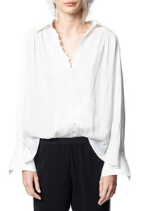 ZHORS LIGNE JUDO TRENT SATIN CHEMISE MANCHES LO