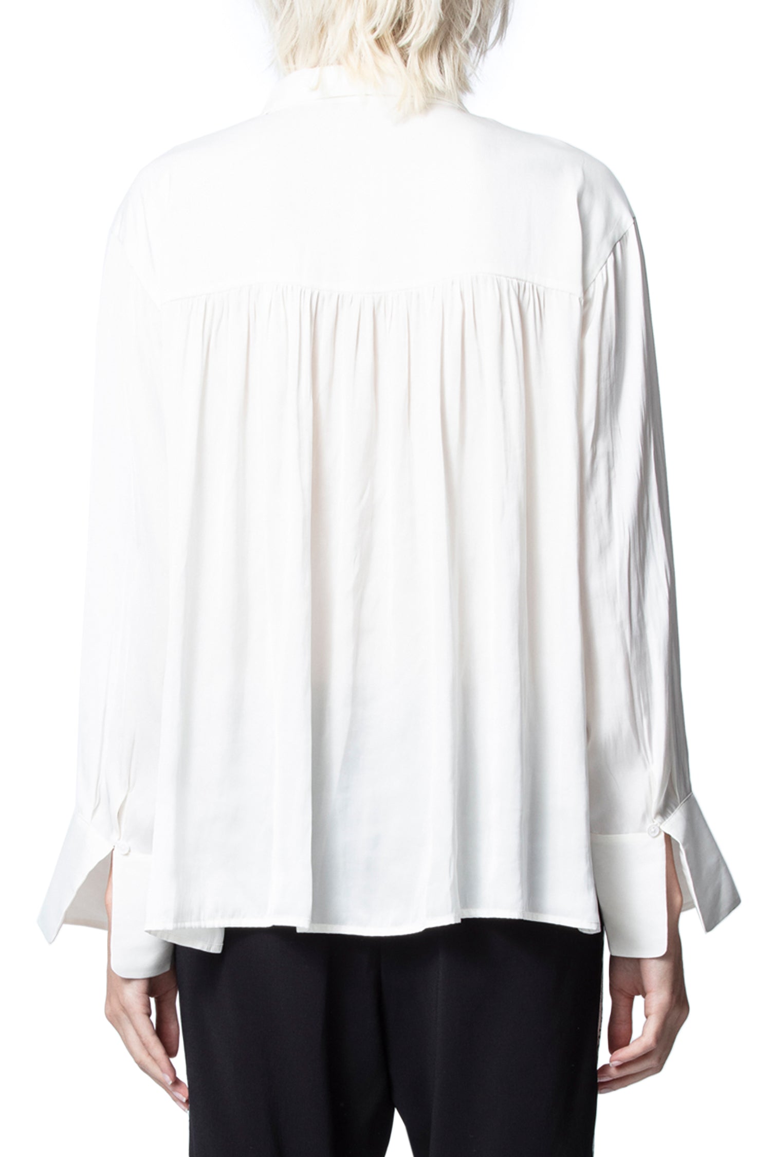ZHORS LIGNE JUDO TRENT SATIN CHEMISE MANCHES LO