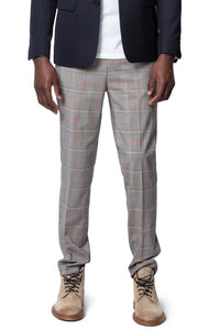 ZHORS LIGNE GRIS PEROU CHECKS PANTALON