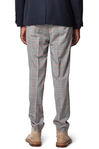 ZHORS LIGNE GRIS PEROU CHECKS PANTALON