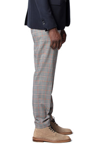 ZHORS LIGNE GRIS PEROU CHECKS PANTALON