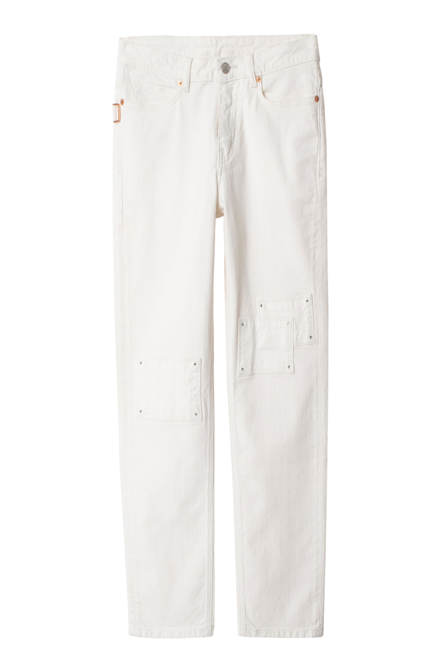 ZHORS LIGNE BLANC DEANA DENIM BLANC JEAN BOYFRIE