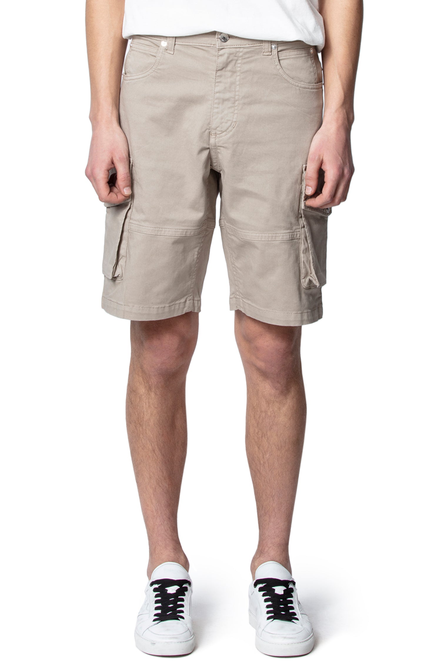 ZHORS LIGNE ARGILE PIDJI CHINO SHORT