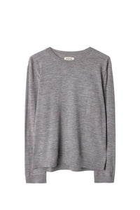 Pull Jeremy en soie - Gris Chine