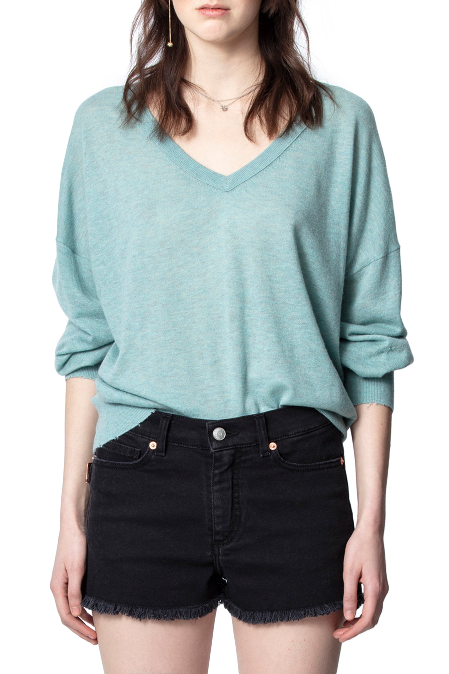 Pull Kiki en cachemire - Amande
