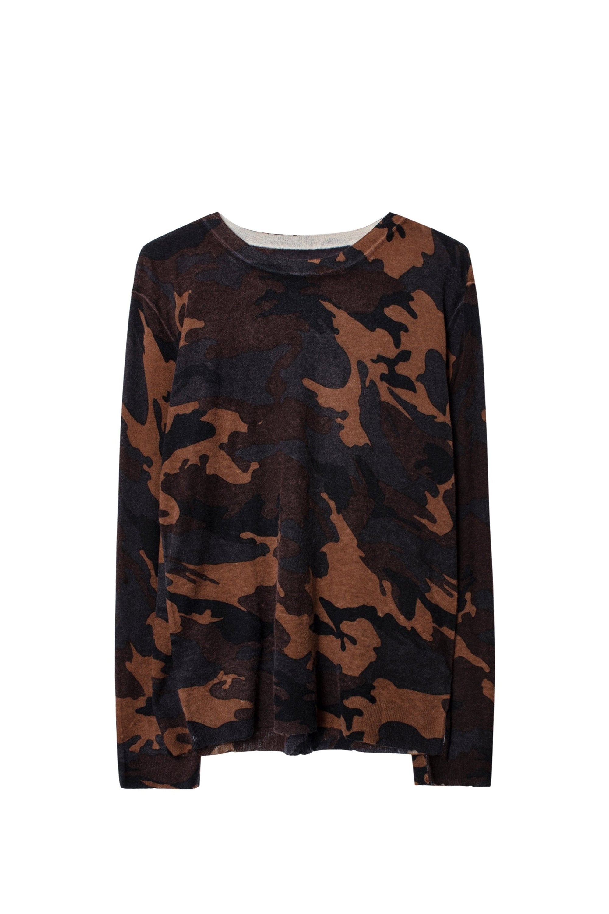 Pull Kennedy en cachemire - Camel