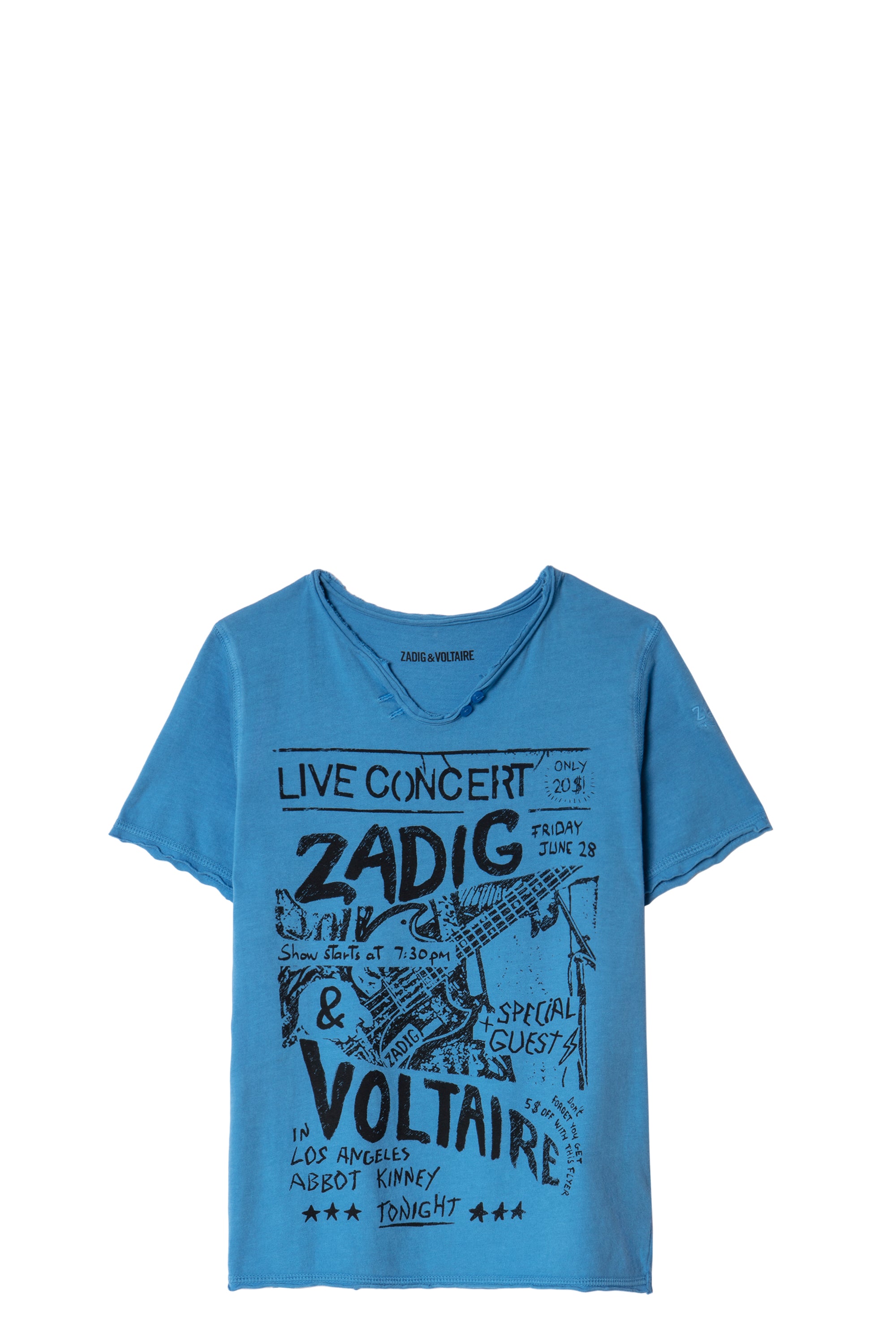 ZHORS LIGNE BLEU BOXER