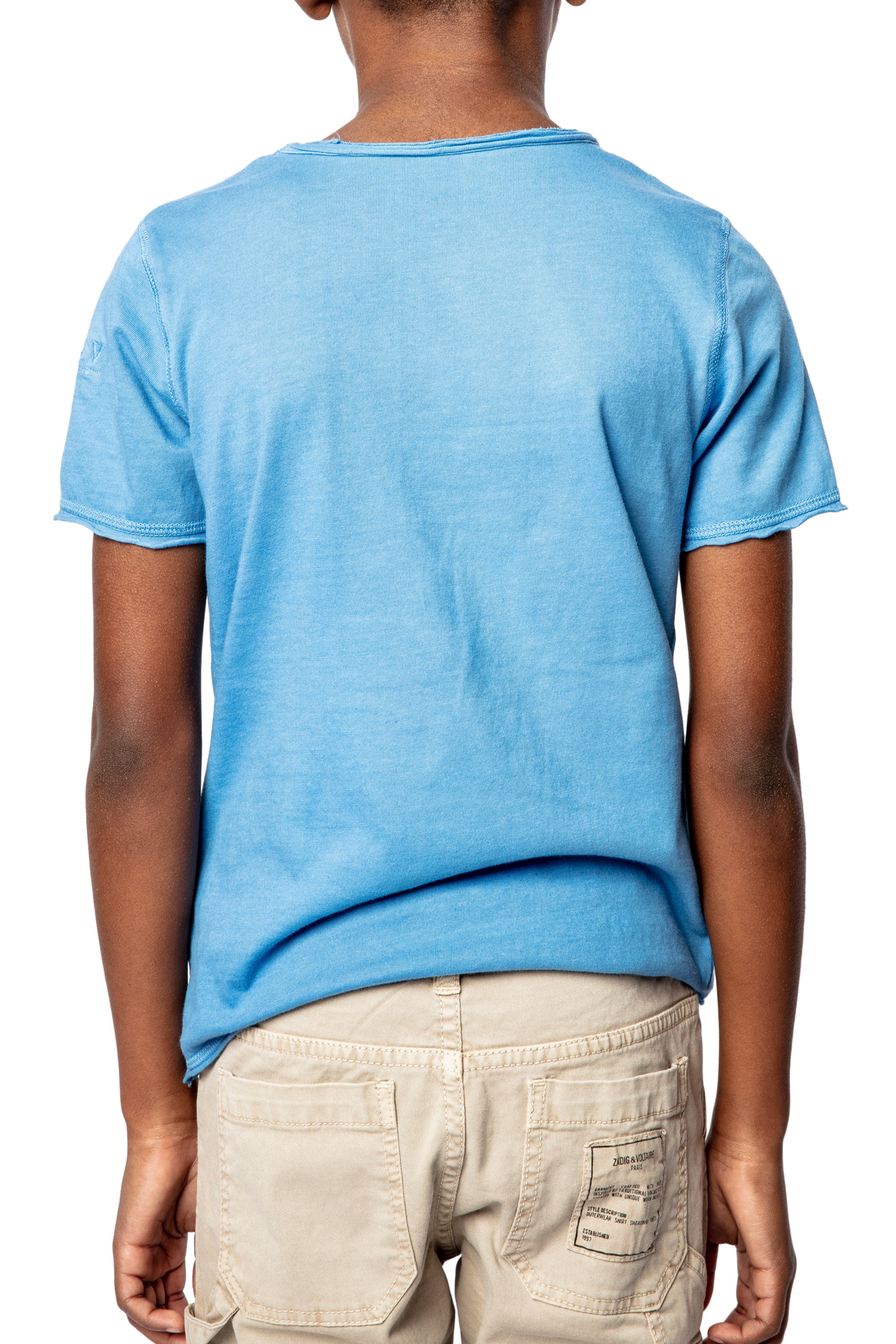 ZHORS LIGNE BLEU BOXER