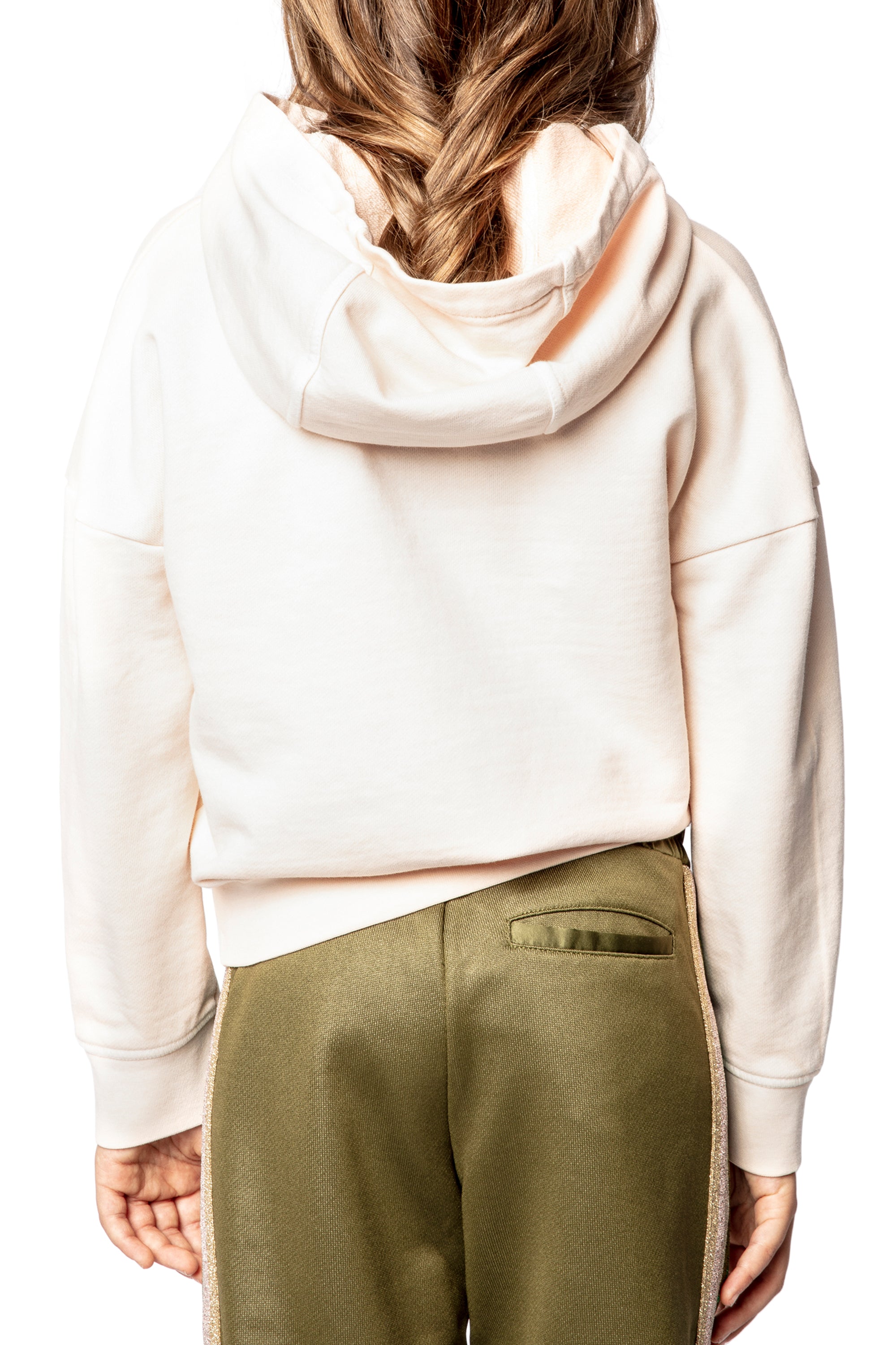 Sweat-shirt Lisy en laine - Rose