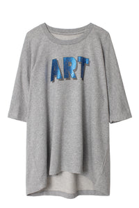 ZHORS CHINA GREY LINE PORTLAND 3D SWEAT MC