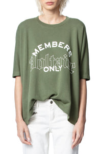 ZHORS LIGNE KAKI PORTLAND MEMBERS ONLY SWEAT MC